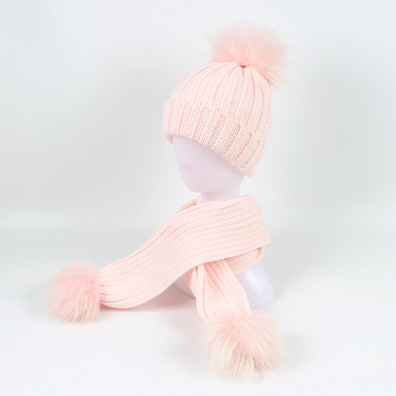 Kit Infantil  Inverno Gorro + Cachecol