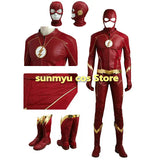 Adult Costume, The Flash Cosplay, 4 Pieces