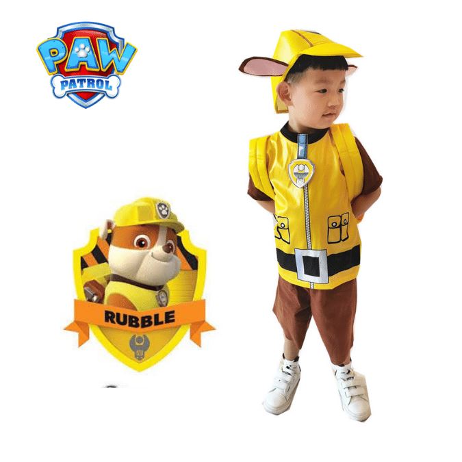 Paw Patrol Rubble Costume + Mask