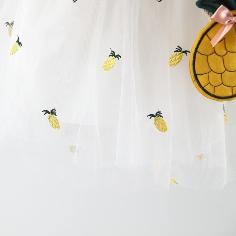 Cute Pineapple Casual Dress