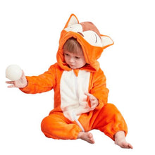 Upload image to gallery viewer, Children's Fox Animal Onesie Costume 
