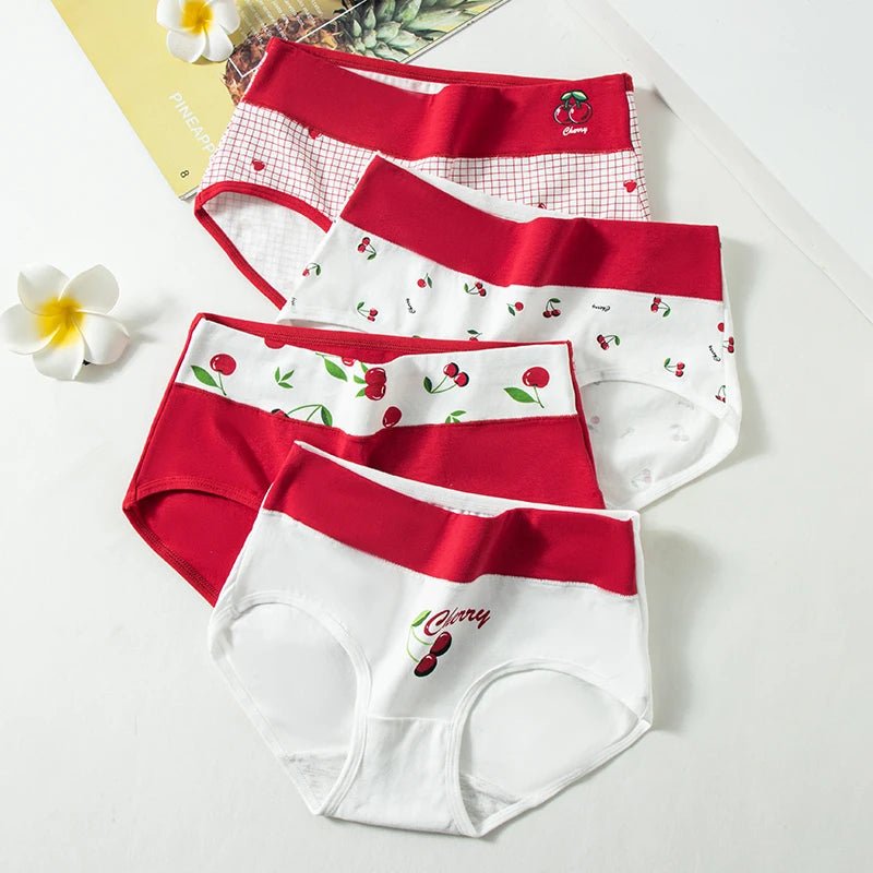 Pack of 4 Teen Panties with Antibacterial Fabric