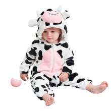 Upload image to gallery viewer, Children's Animal Cow Onesie Costume 
