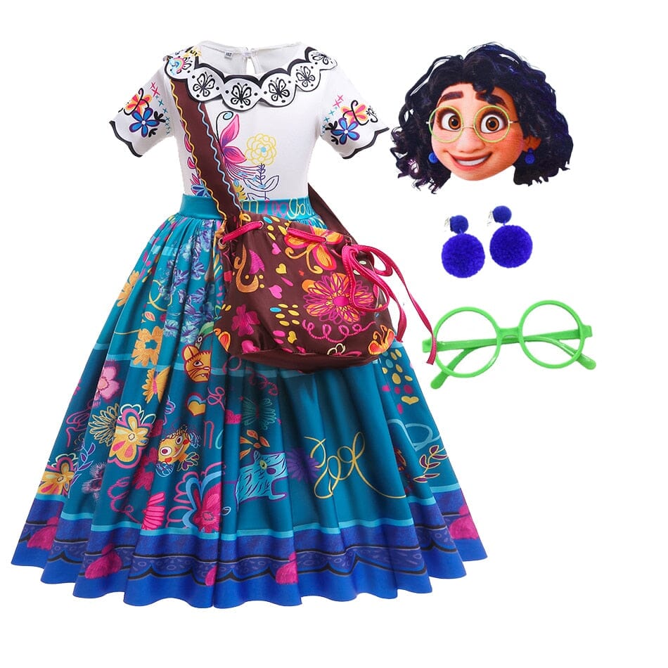 Mirabel Madrigal Costume Dress – Encanto – Full Set
