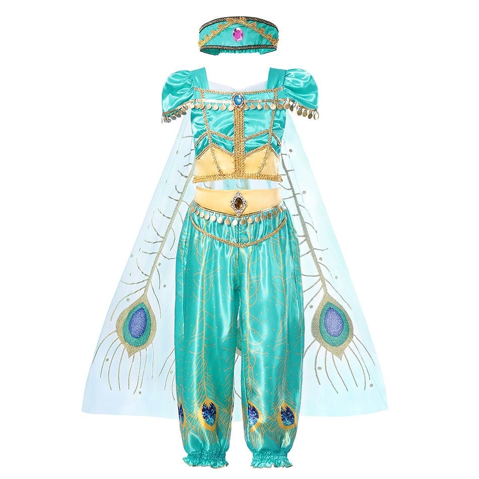 Luxury Jasmin Princess Costume – (Aladdin)