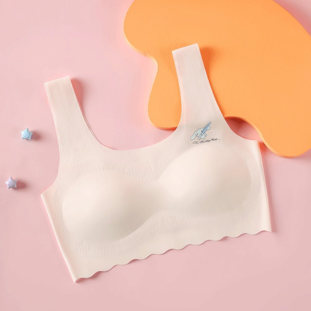 Seamless Junior Bra with Breathable Fabric