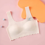 Seamless Junior Bra with Breathable Fabric