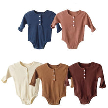 Carregar imagem no visualizador da galeria, Body Casual Unissex Cores Sólidas - Tamanhos de 0 a 3 anos
