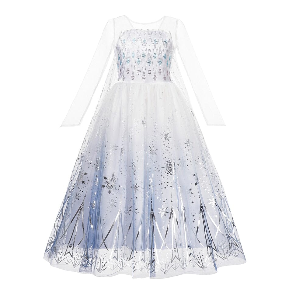 Elsa Snow Queen Costume Dress – Frozen