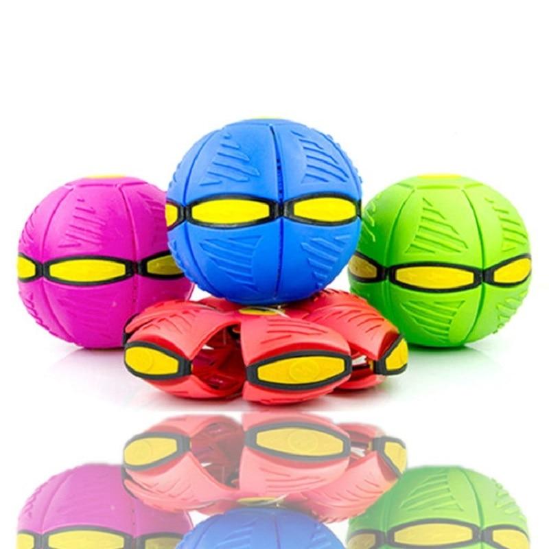 Fun Disc Ball: Throw a disc and catch a ball.