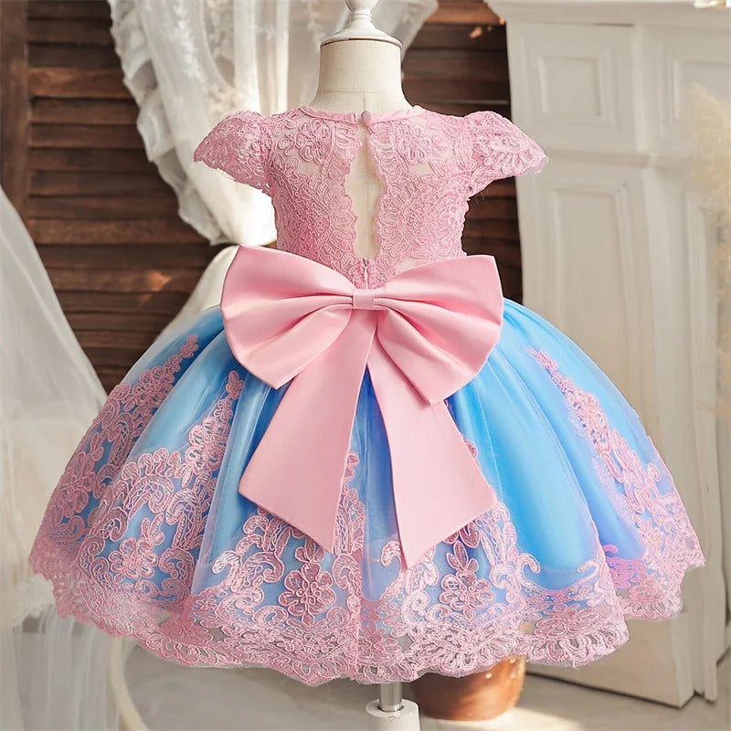 Floral Embroidered Dress for Babies