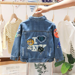 Jaqueta Infantil Jeans MM´S