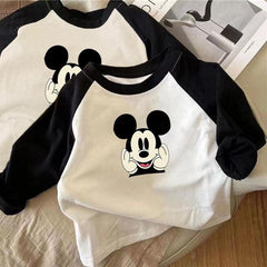 Blusa Manga Longa Mickey Mouse