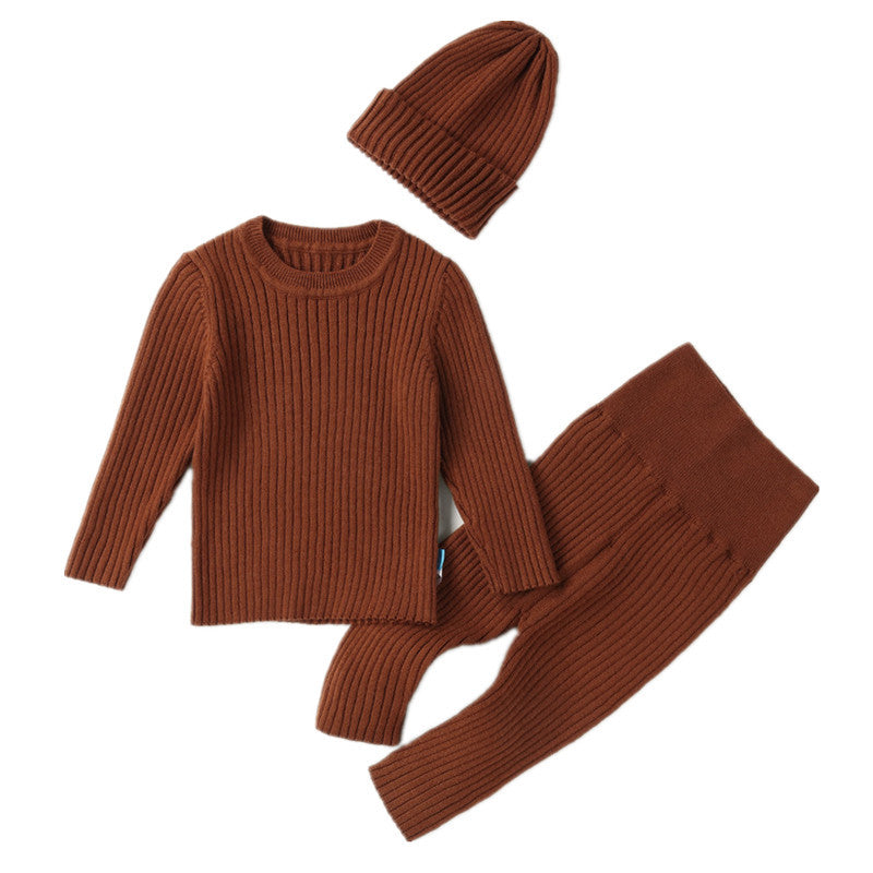 Conjunto Infantil 3 Peças Inverno Lã