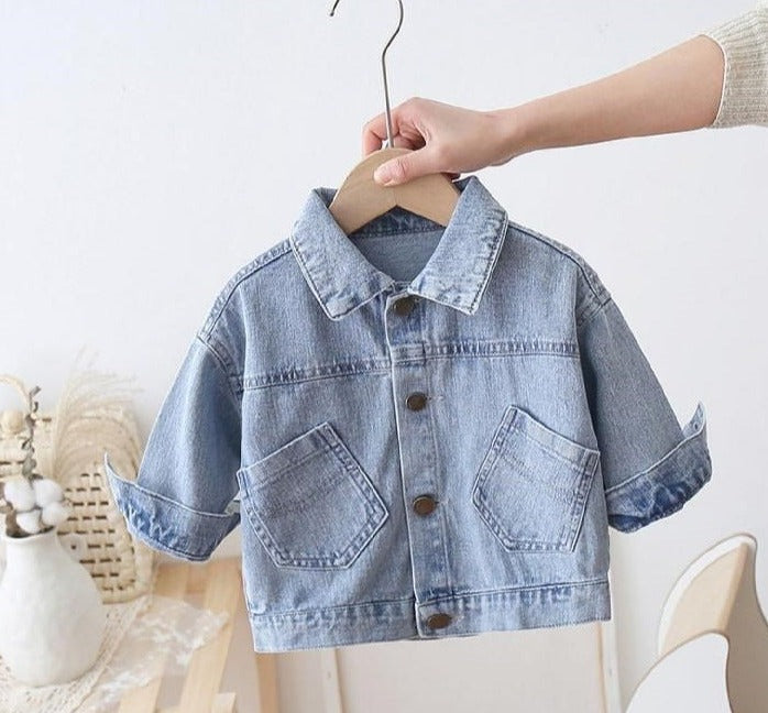 Jaqueta Infantil Jeans Snoop