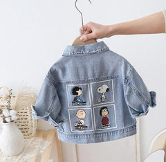 Jaqueta Infantil Jeans Snoop