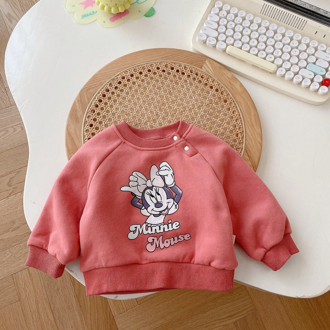 Blusa Infantil Inverno Mickey Mouse