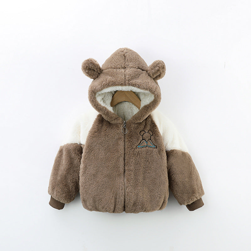 Casaco Infantil Plush Lã Asinha