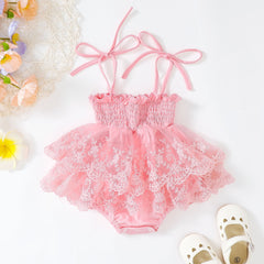 Body Infantil Feminino Verão Rendadinho