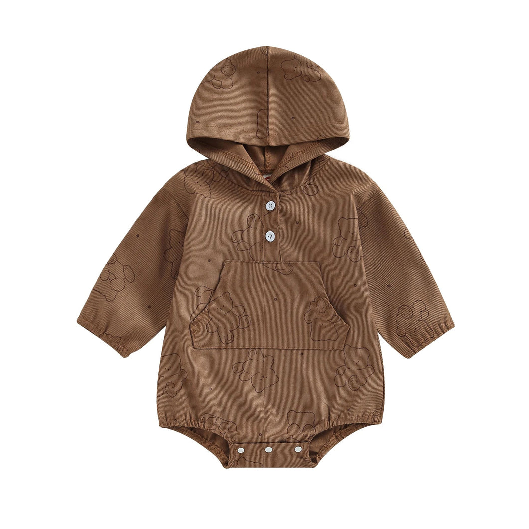 Body Infantil Inverno Ursinhos