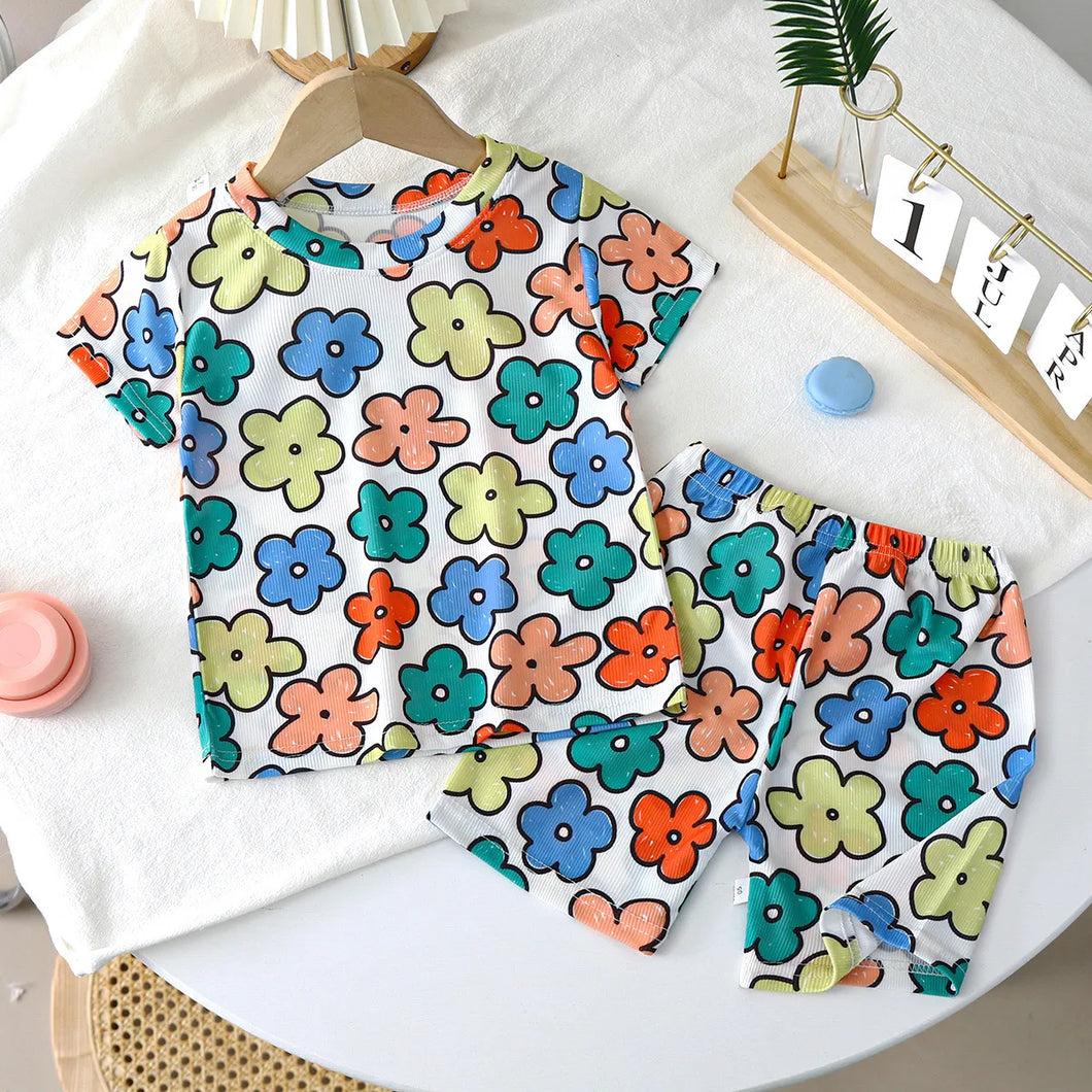 Conjunto Infantil Estampas Verão