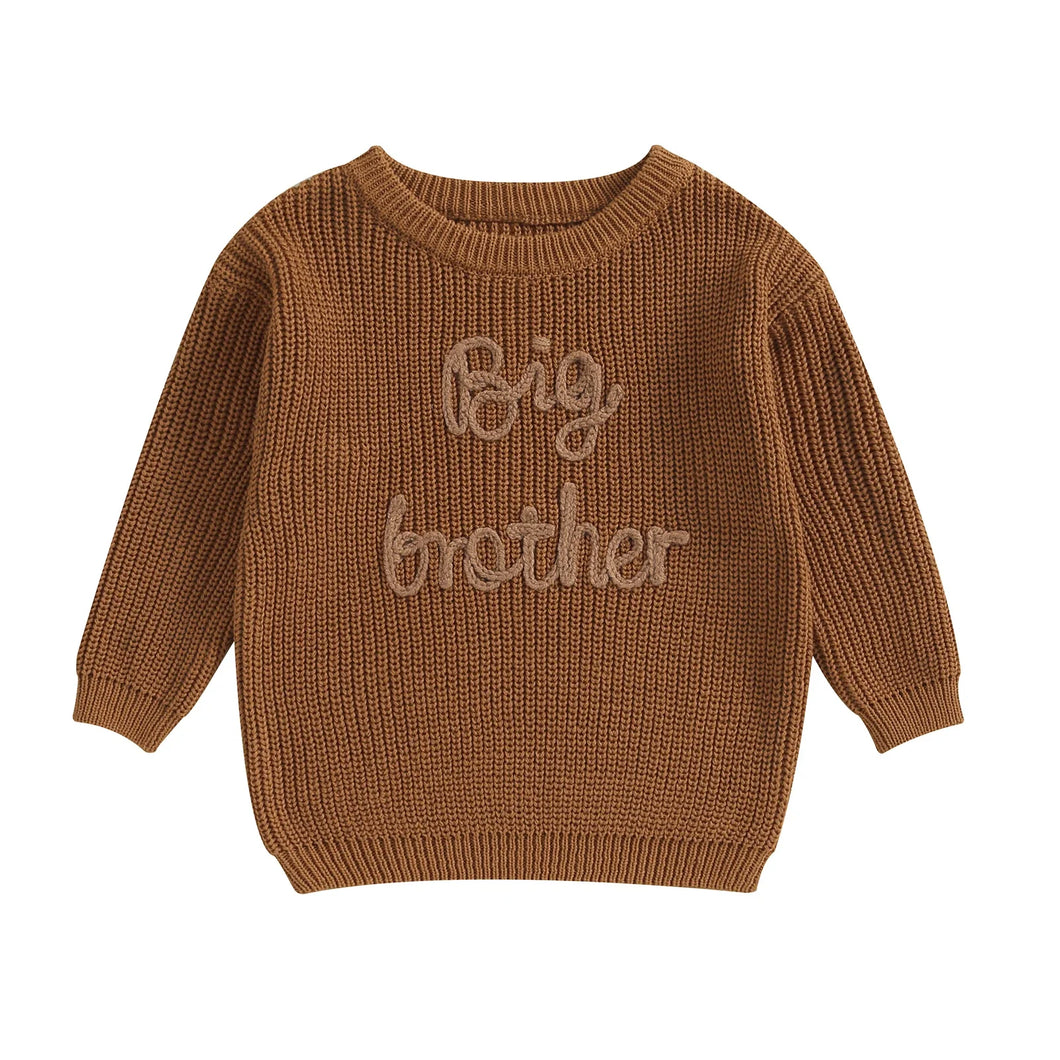 Blusa Infantil Tricô Big Brother