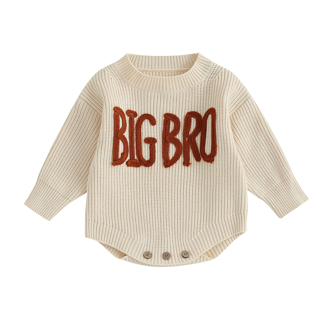 Body Infantil Inverno Big Bordado