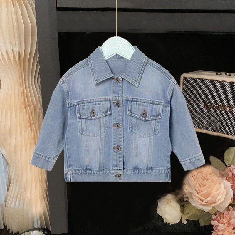 Jaqueta Infantil Jeans Coelhinho