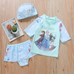 Conjunto Infantil  Biquíni Frozen