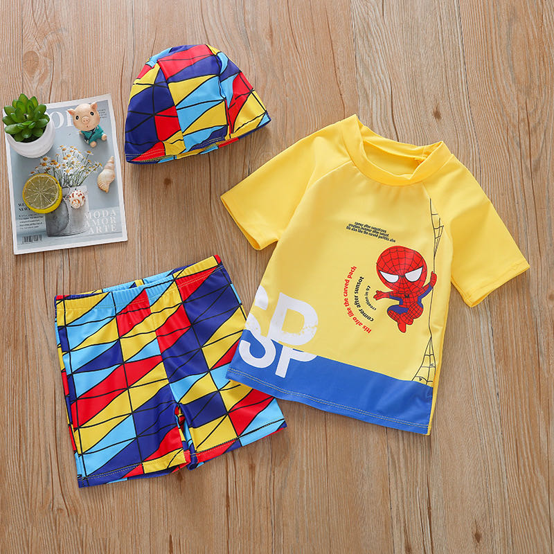 Conjunto Infantil Praia/ Piscina Homem Aranha