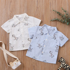 Camisa Infantil Masculina Animais