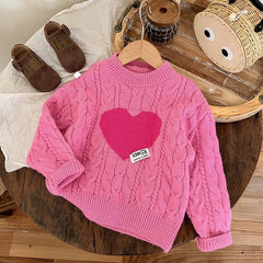 Blusa Infantil Feminina Inverno Amor