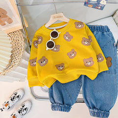 Conjunto Infantil Ursinhos e Jeans