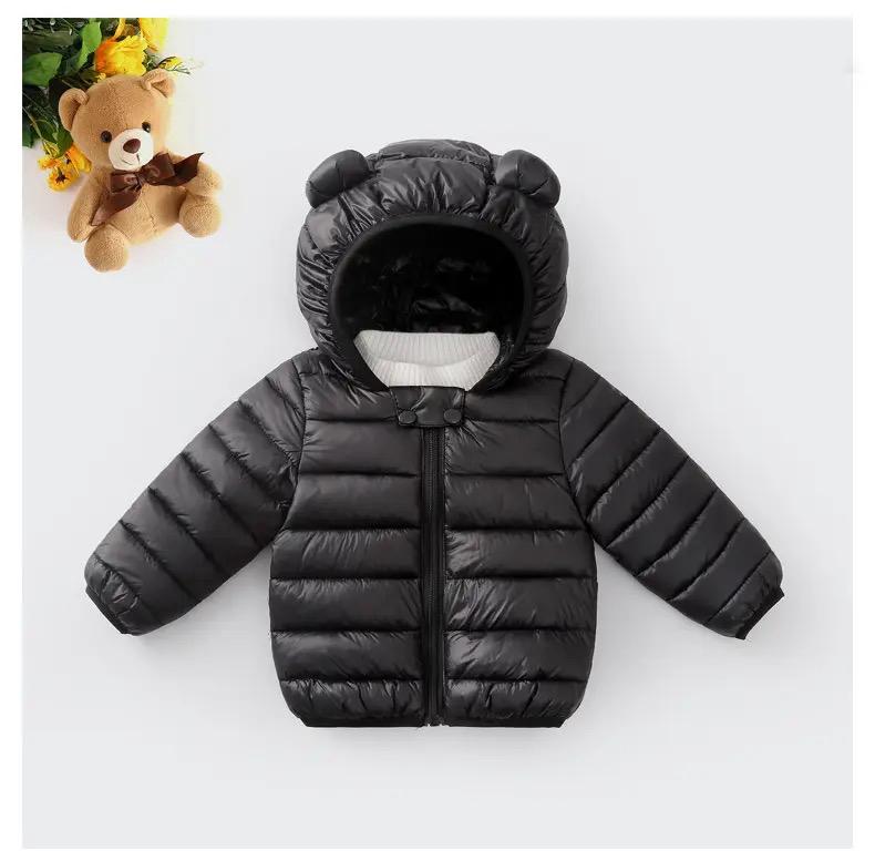 Jaqueta Infantil Inverno Puffer Orelhinhas