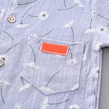 Carregar imagem no visualizador da galeria, Conjunto Boy Flower - Tamanhos 6 meses a 4 anos
