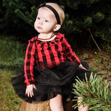 Carregar imagem no visualizador da galeria, Body Xadrez Girl - Tamanhos de 0 a 2 anos

