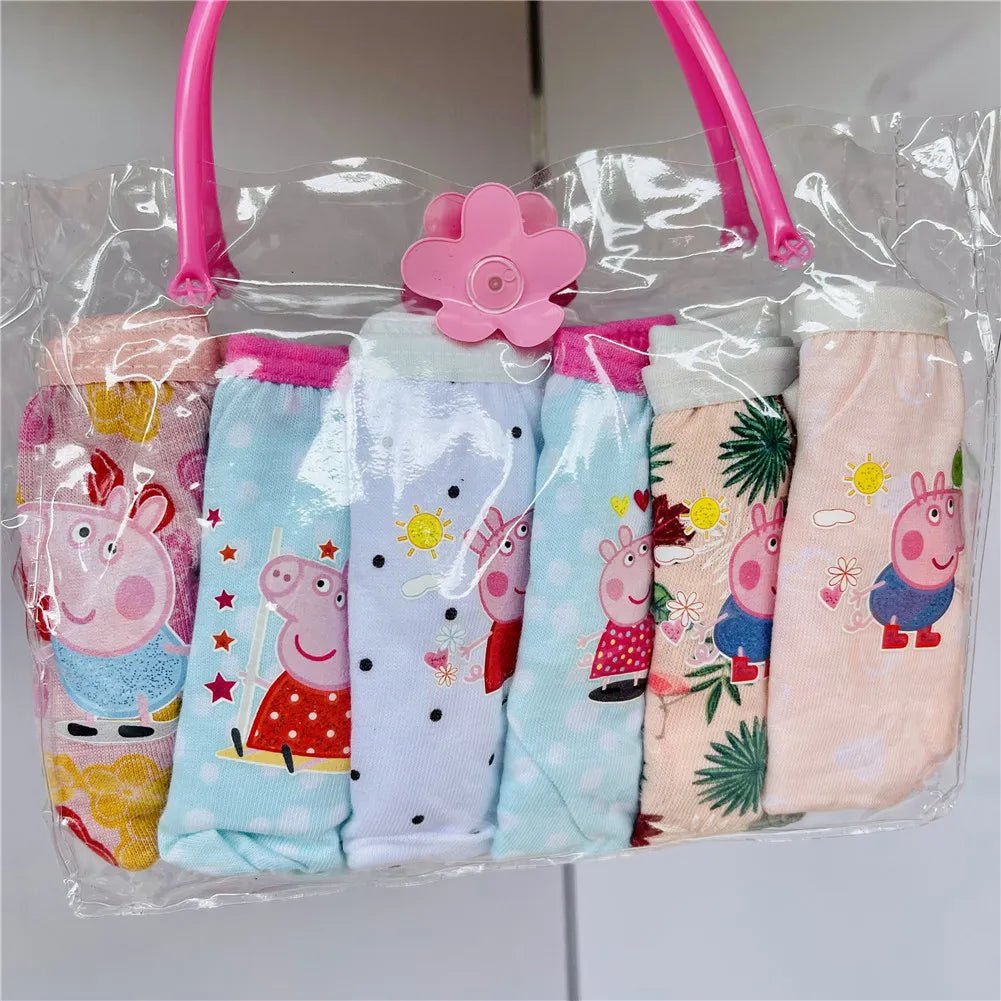 Small bag with 6 Kids panties – Various themes