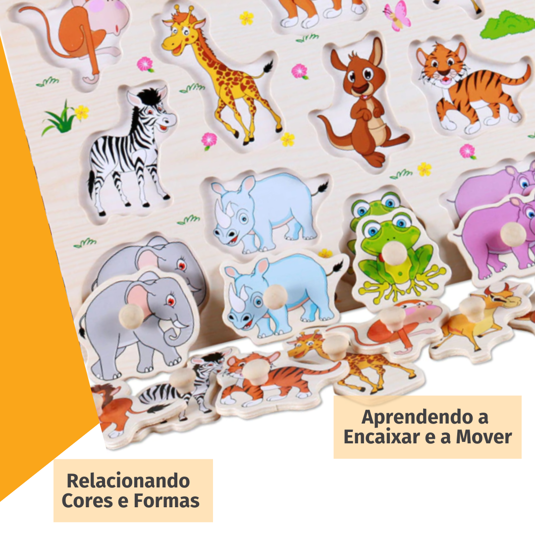 Educational Toy: 3D Puzzle and Learn