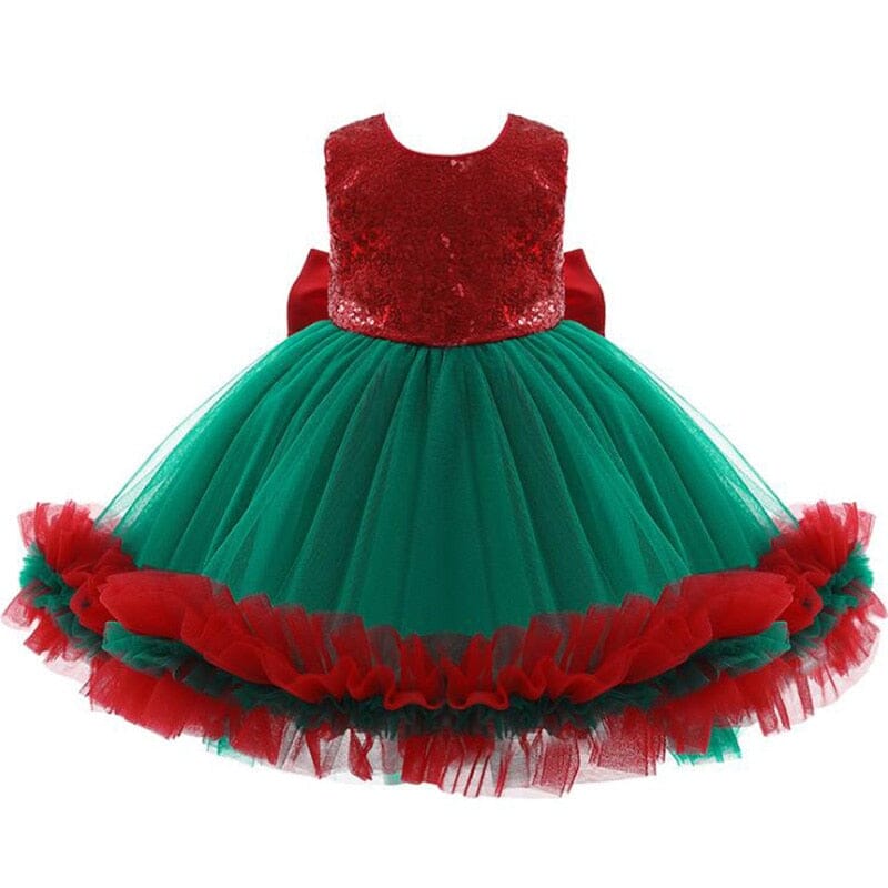 Vestido Infantil Natalino