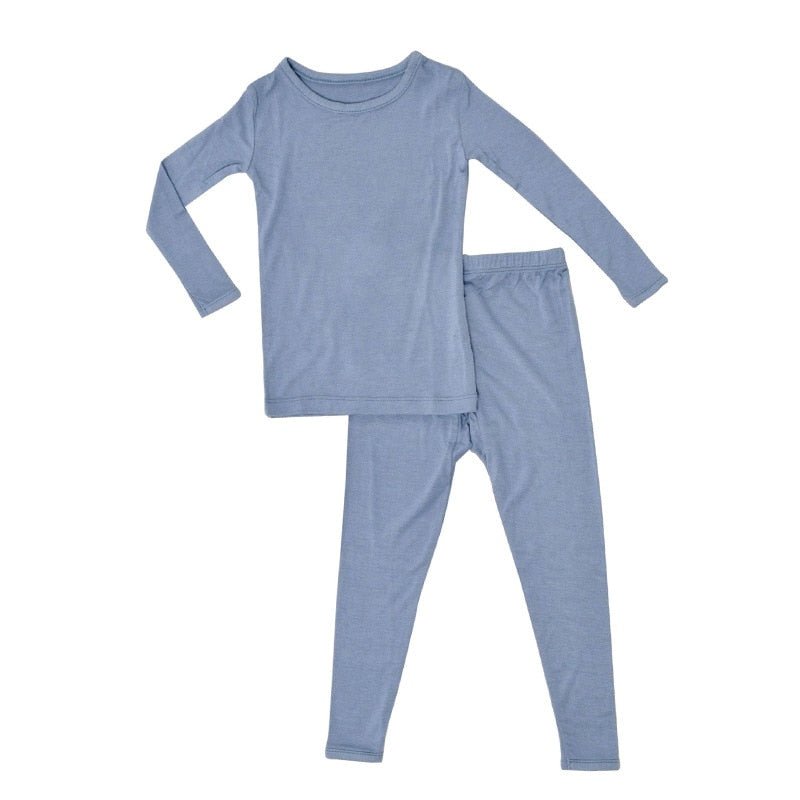 Conjunto de Pijama Infantil de Fibra de Bambu