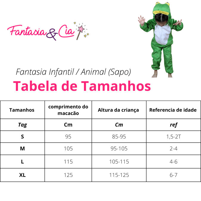 Kids Animal Costume: Frog