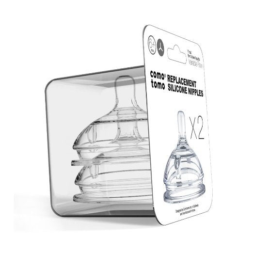 Comotomo Baby Bottle Nipple – 2 Units
