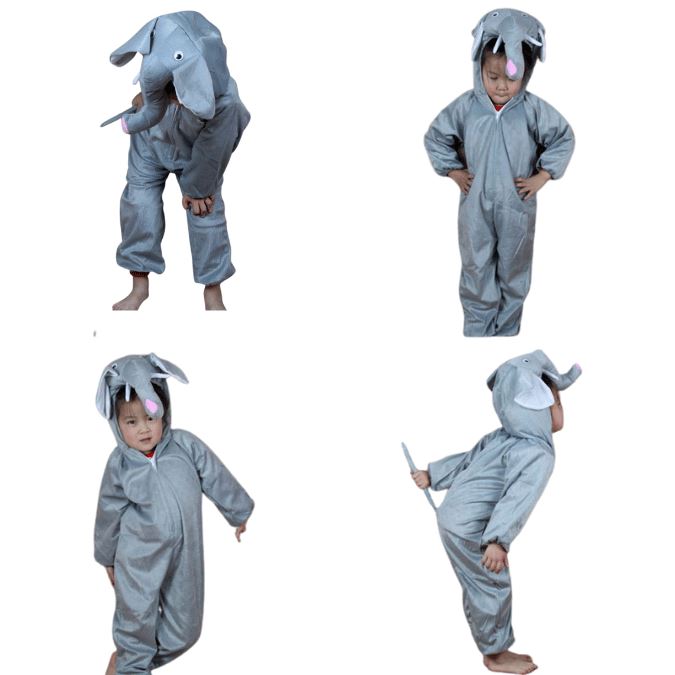 Elephant Animal Kids Costume