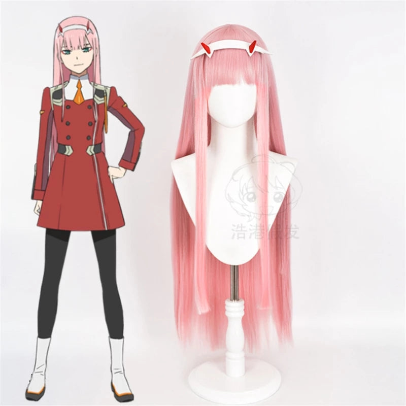 ZERO TWO WIG – COSPLAY DARLING IN THE FRANXX + ACCESSORY