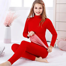 Carregar imagem no visualizador da galeria, Cj. Feminino Pijama ❄️🧣🔥Térmico Segunda Pele
