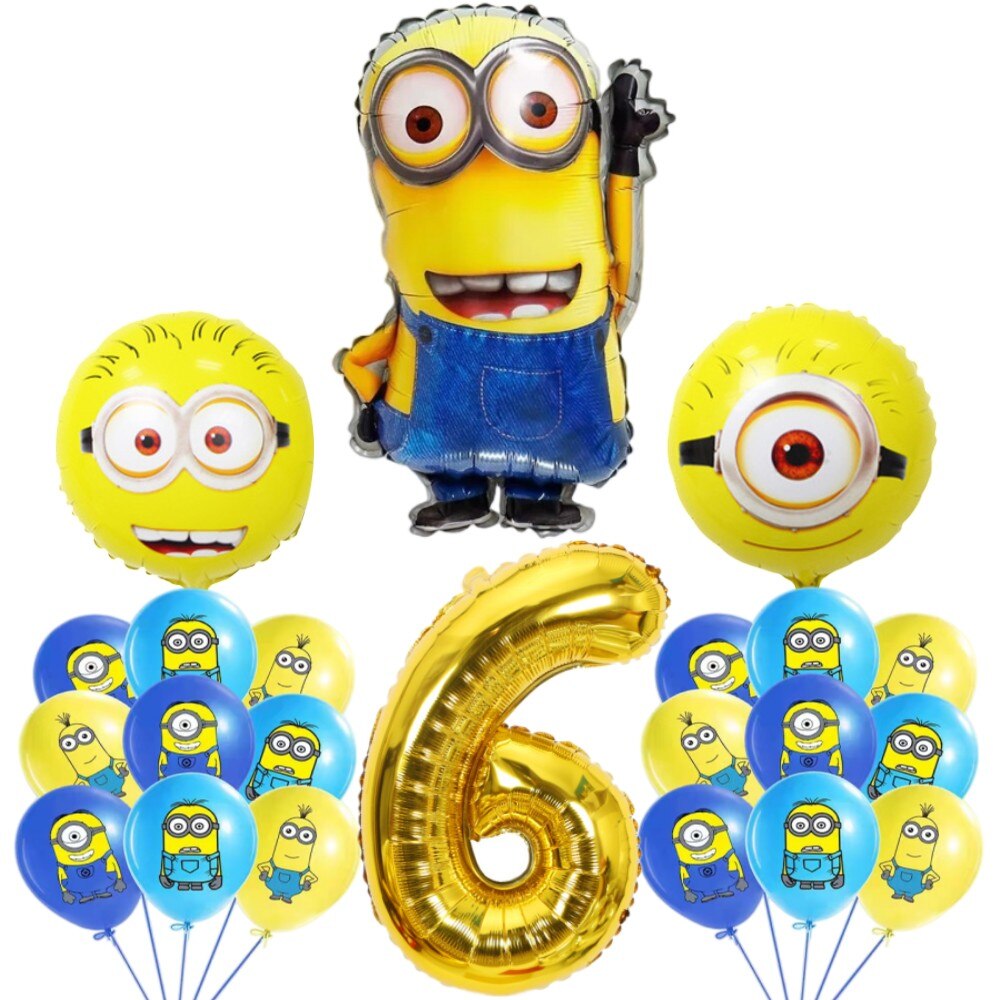Minions Birthday Party Balloon Kit