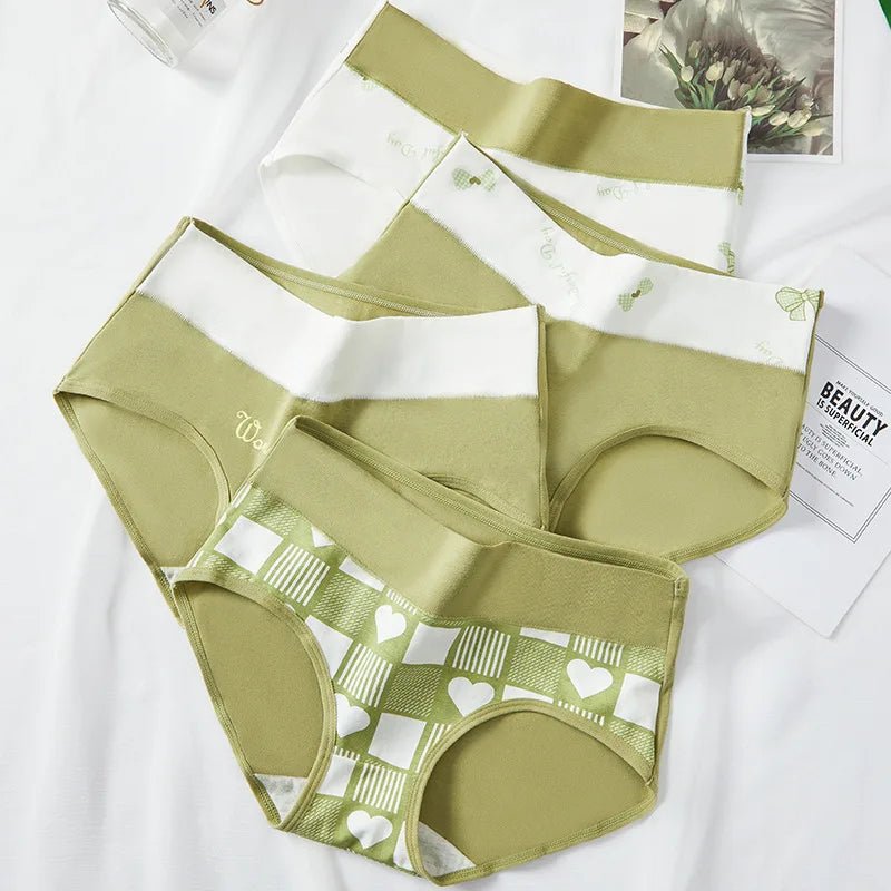 Pack of 4 Teen Panties with Antibacterial Fabric