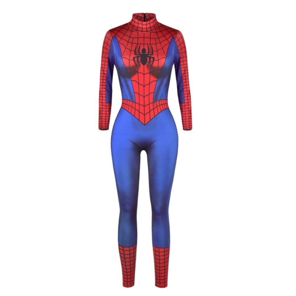 Women's Spiderman Jumpsuit – Adult Cosplay