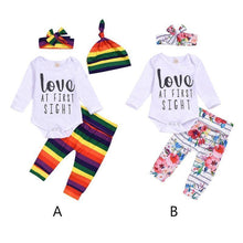 Carregar imagem no visualizador da galeria, Conjuntinho Amor a Primeira Vista Baby  Boy e Girl - Tamanhos 0 a 12 meses

