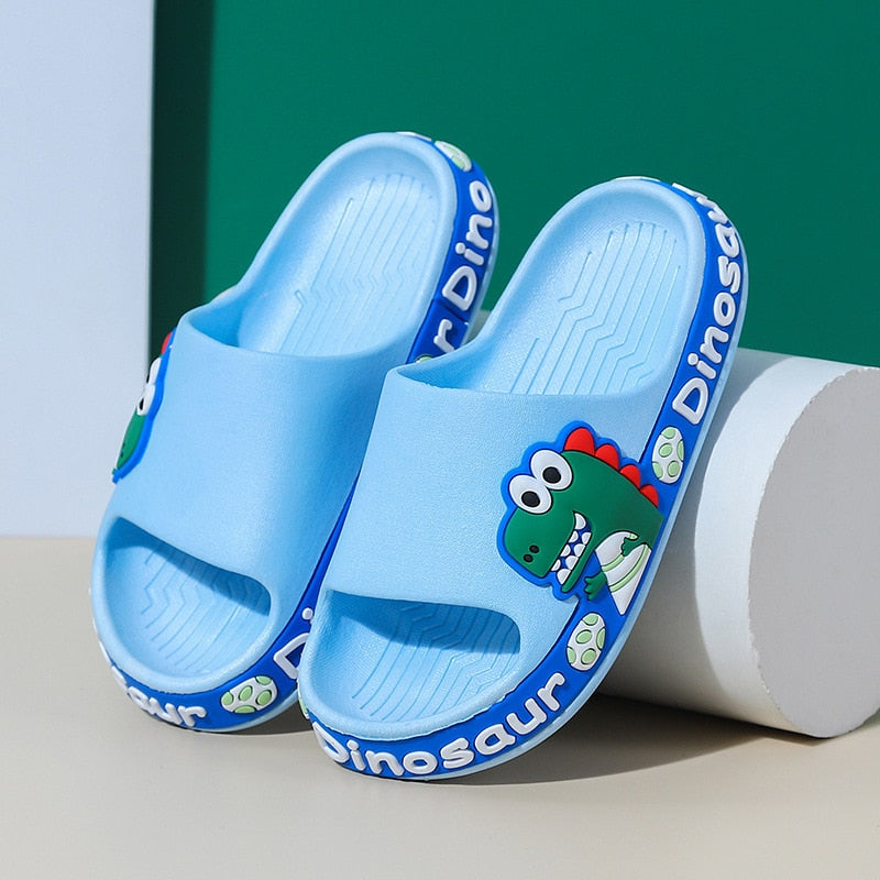 Kids' Dino Cloud Flip-Flops